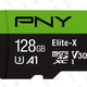 PNY 128GB MicroSD Card | $21 | Amazon